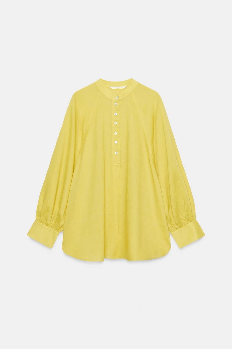 CHEMISE FLUIDE AVEC RAMIE ZW COLLECTION
