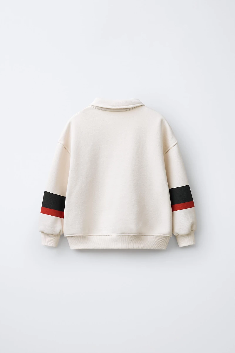 SWEAT POLO CANARD BRODÉ