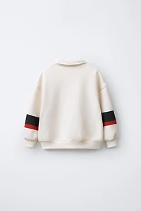 SWEAT POLO CANARD BRODÉ