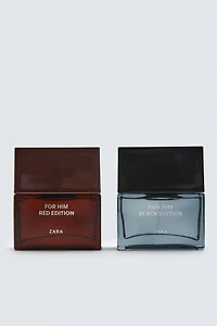 FOR HIM + FOR HIM RED EDITION EDP 2X 50 ML (1.69 FL. OZ).