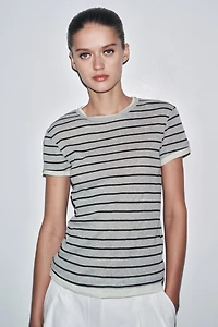 DOUBLE STRIPE T-SHIRT