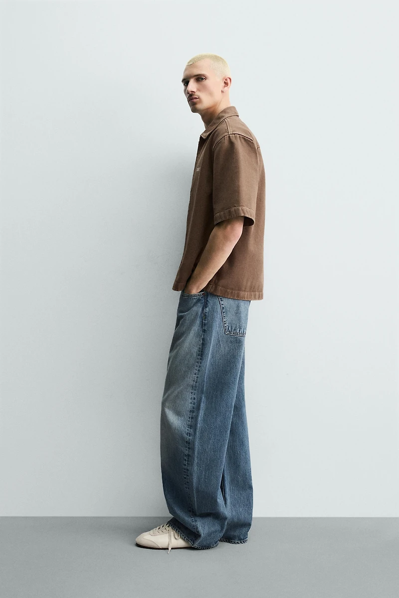 SURCHEMISE RELAXED FIT ZIPPÉE