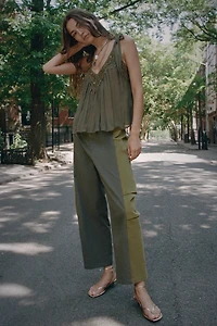 BEADED SEQUIN TOP