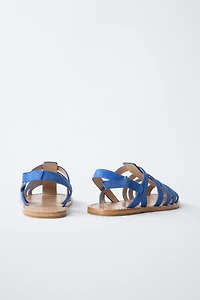 LEATHER FISHERMAN SANDALS