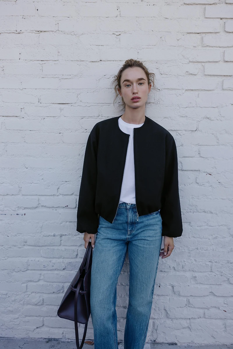 SOFT BOMBER JACKET