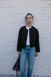 SOFT BOMBER JACKET