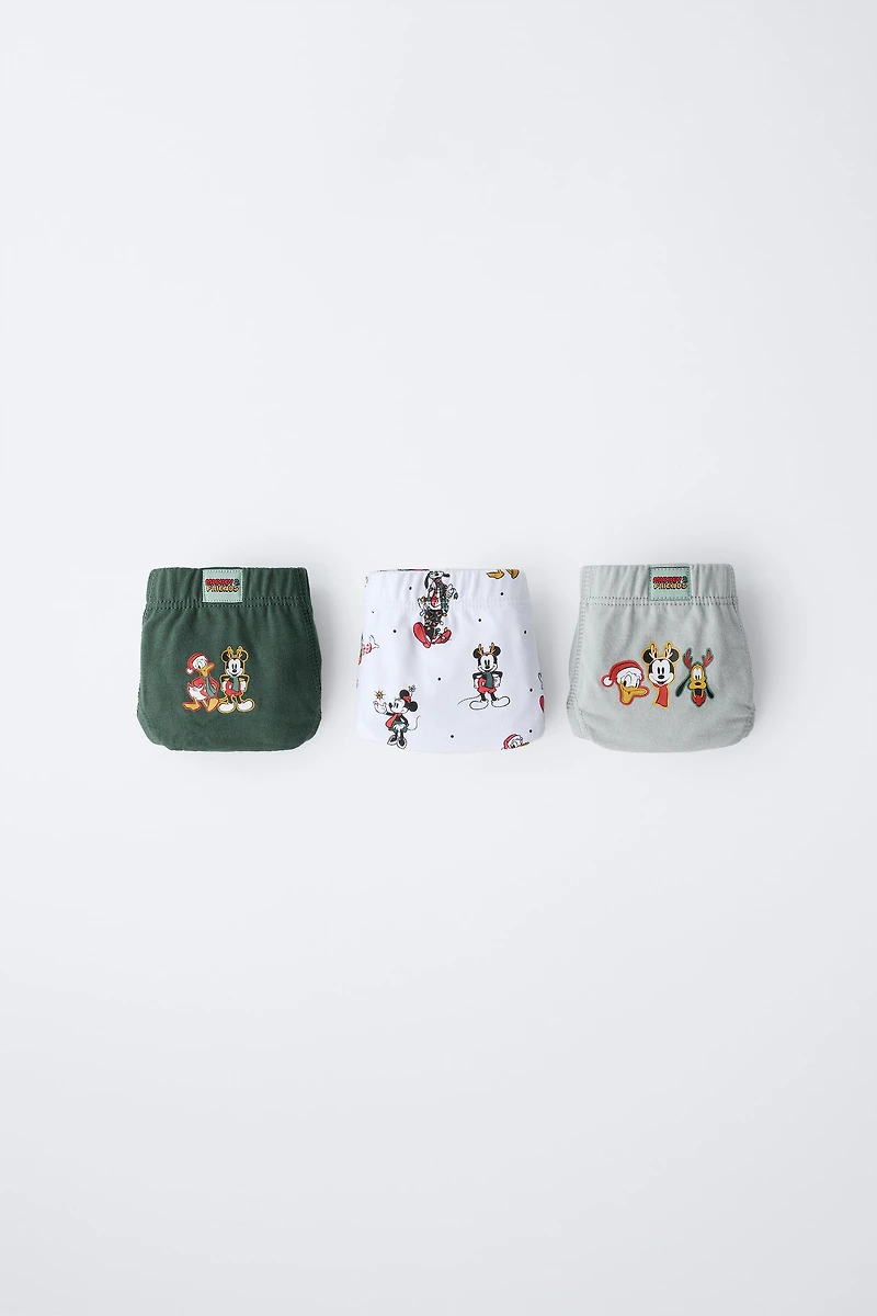 1/2 - 6 YEARS/ THREE-PACK OF MICKEY MOUSE AND FRIENDS © DISNEY BRIEFS