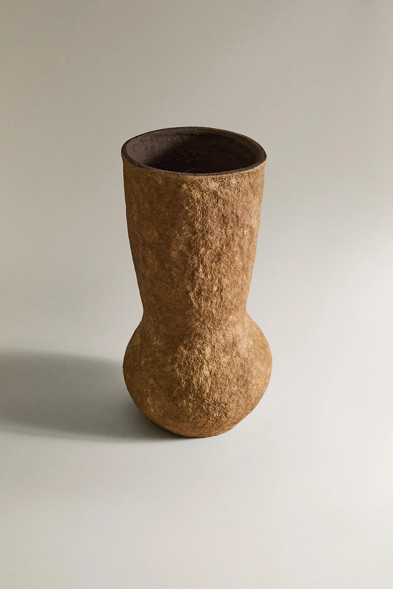 PAPER MACHE VASE