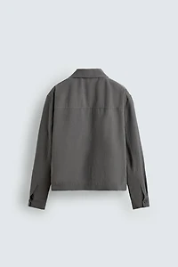 FLUID BOXY FIT OVERSHIRT