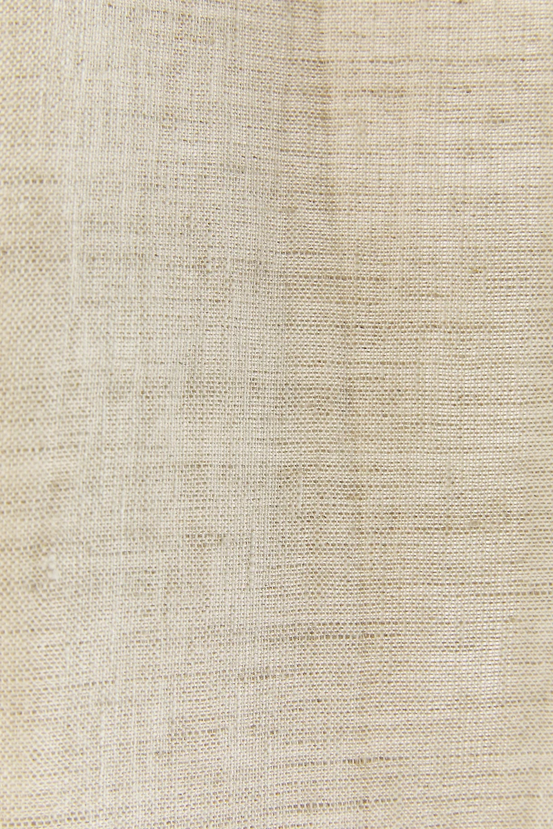 MEDIUM OPACITY FADED LINEN CURTAIN