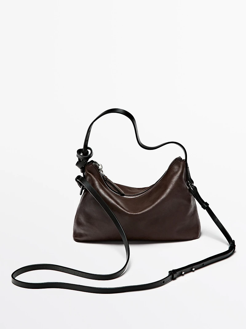 Small nappa leather bag