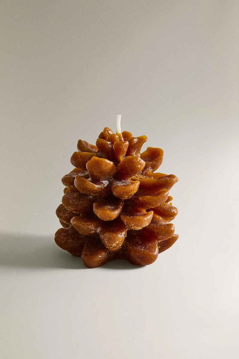 PINE CONE PUMPKIN SPICE SCENTED CANDLE