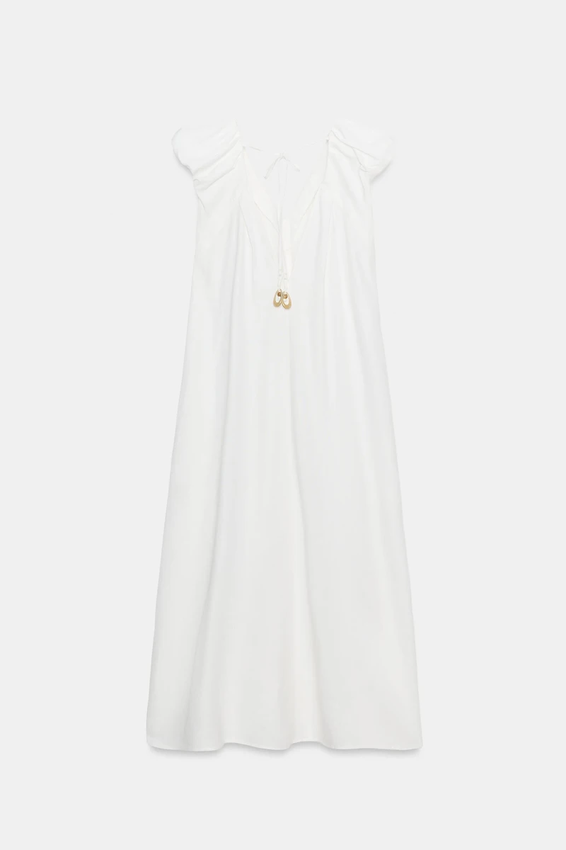 LINEN LONG DRESS