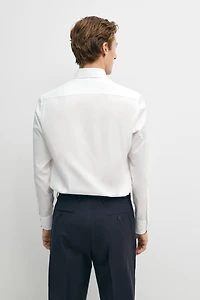Slim fit 100% cotton shirt