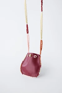 BEADED PURSE NECKLACE