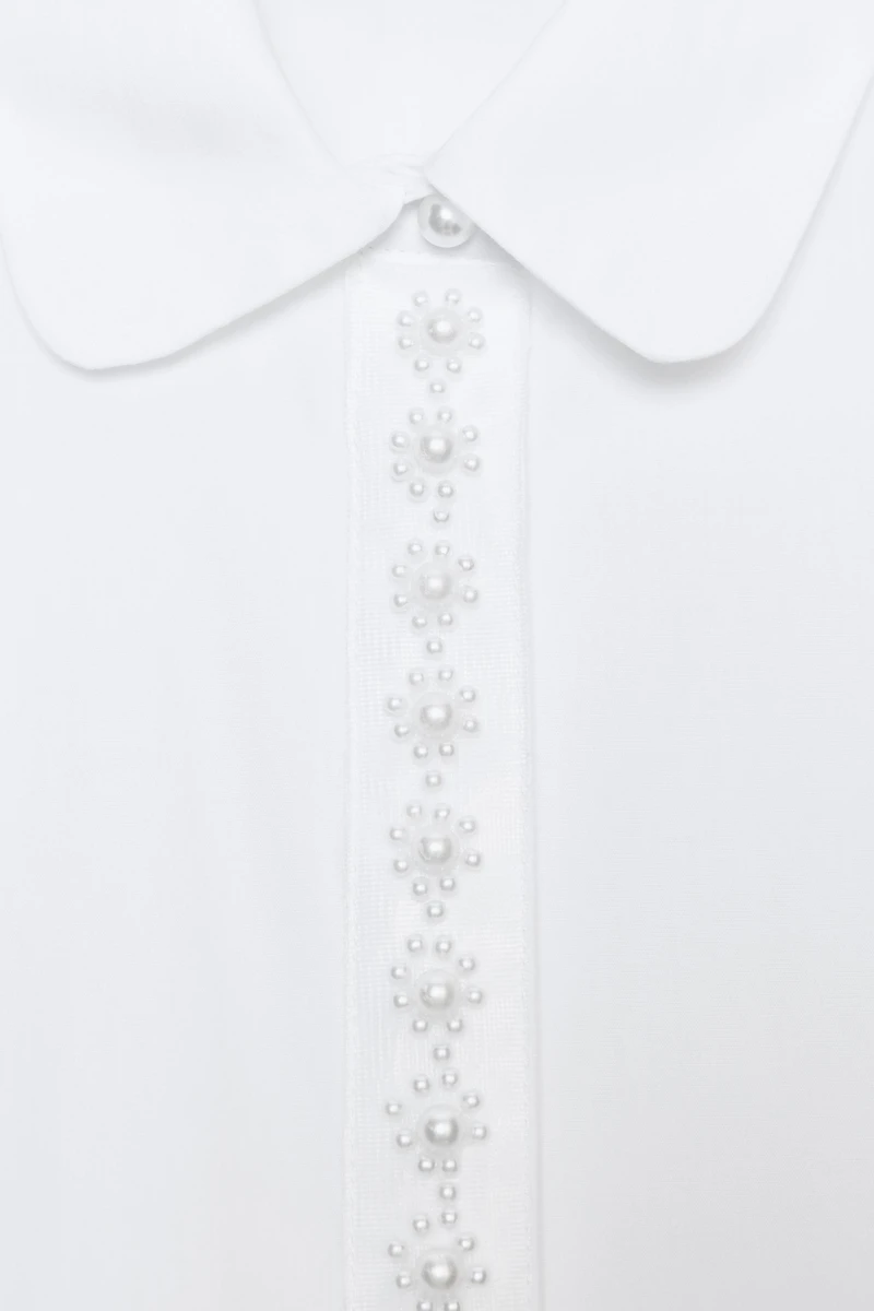 PEARL POPLIN SHIRT