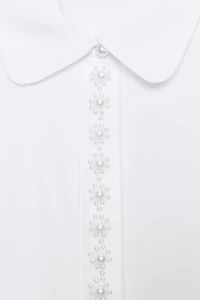 PEARL POPLIN SHIRT