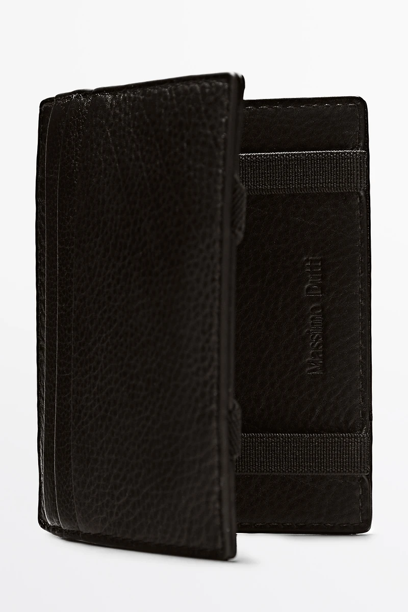 Nappa leather "magic" wallet