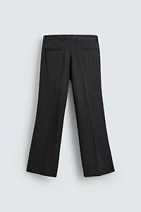STRIPED SUIT PANTS