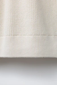 VARSITY CONTRAST KNIT VEST