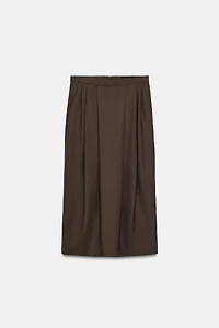 PLEATED SKIRT WITH WOOL ZW COLLECTION