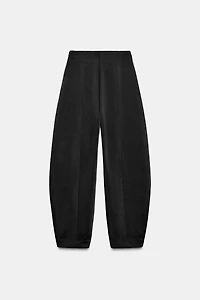 SATIN EFFECT BALLOON PANTS