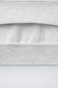 SWEAT MANCHES COURTES INSCRIPTION EN RELIEF