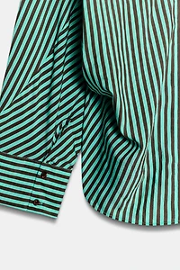 CHEMISE OVERSIZE À RAYURES