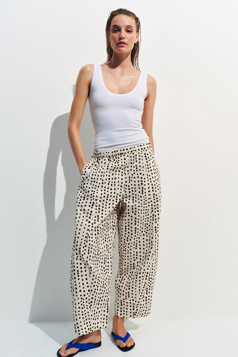 ZW COLLECTION POLKA DOT PAJAMA PANTS