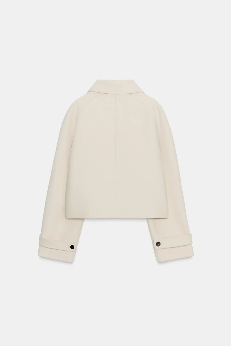 ZW COLLECTION WOOL SHORT COAT