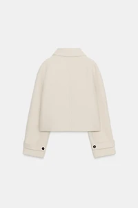 ZW COLLECTION WOOL SHORT COAT