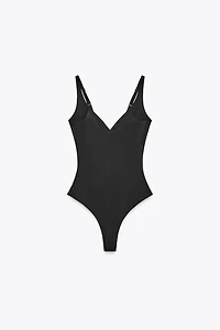 POLYAMIDE STRAPPY BODYSUIT