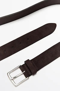 Ceinture en cuir nappa doux