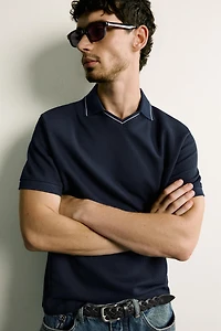 CONTRAST REGULAR FIT POLO SHIRT