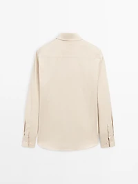Regular fit stretch shirt