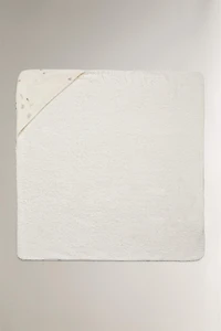 HOODED BABY BATH TOWEL