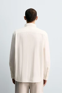 RELAXED FIT DENIM SHIRT