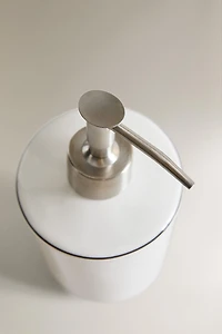 BONE CHINA SOAP DISPENSER