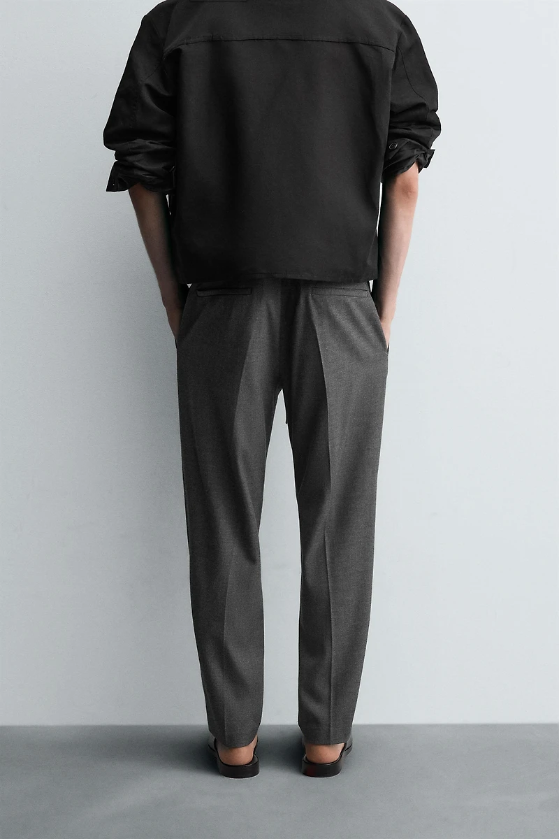 JOGGER WAIST STRETCH PANTS