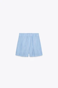 100% LINEN SHORTS ZW COLLECTION