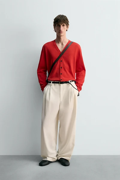 RELAXED FIT CARDIGAN