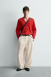 RELAXED FIT CARDIGAN
