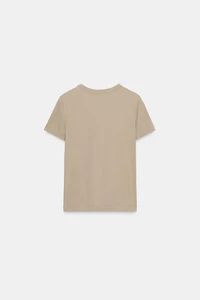 SHORT SLEEVE INTERLOCK T-SHIRT