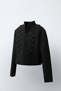 FITTED BUTTON JACKET