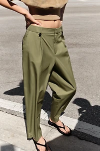 STRAIGHT LEG CHINO PANTS