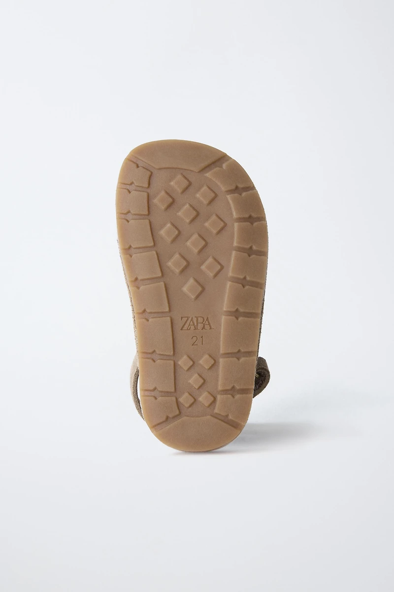 SABOTS BAREFOOT EN CUIR