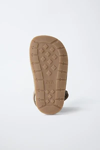 SABOTS BAREFOOT EN CUIR
