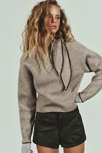 BOW KNIT JUMPER