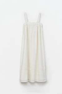 LACE AND PINTUCK NIGHTGOWN