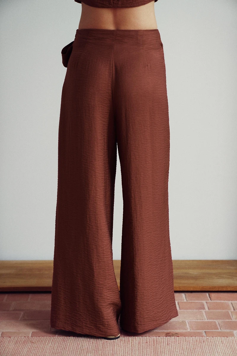 TIED PAREO PANTS